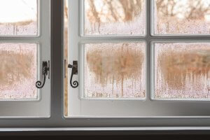Condensation on windows can be a sign of bigger issues